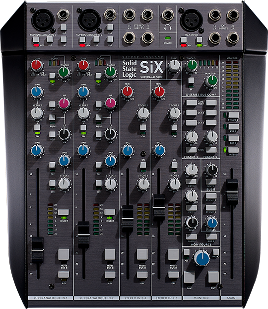SuperAnalogue™ Mic Pres and Intelligent Routing Options Provide 