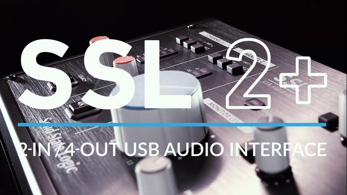 The SSL 2+: A Home Studio Interface Also Useful For Hi-Fi